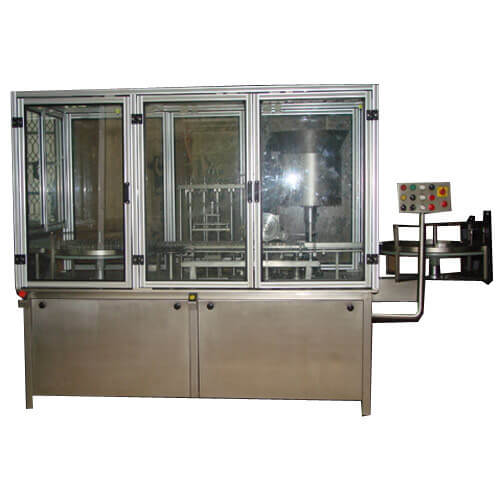 >Vial Filling With Stoppering  And Cap Sealing Machine – Monoblock Manufacturers & Exporters from India